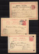 R665  /  ETATS ALLEMANDS+ REICH 13 Plis Lettres / Entiers écrits - Collections