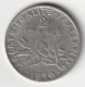 Semeuse 2 Franc Argent 1898 - Silver - - 2 Francs