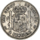 Monnaie, Espagne, Alfonso XII, 2 Pesetas, 1882, Madrid, TB+, Argent, KM:678.2 - Primeras Acuñaciones