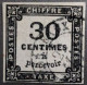 N°6 Ob. 30c Noir - 1859-1959 Oblitérés