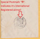 1954 Taiwan To Minnesota USA Registered Letter Cover, 2 Stamps, Special Postmark "JIA甲" - Briefe U. Dokumente