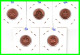 ALEMANIA – GERMANY - ( REPUBLICA FEDERAL ) SERIE DE LAS 5 MONEDAS DE 2.- PFENNING . AÑO 1999 LAS 5 CECAS - 2 Pfennig