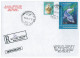 NCP 13 - 60-a FISHES, Sturgeon ( Huso Huso ), Romania - Registered - 2011 - Covers & Documents