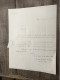 Lettre Du Frère Henri Dominique Lacordaire à Un Notaire D’Orange 1860 Sorèze (81) - Historical Figures