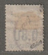 NOSSI-BE - TAXE - N°2 Obl (1891) 30c Sur 2c Lilas-brun - Signé - - Used Stamps