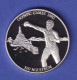 Bhutan Silbermünze 300 Ngultrum Olympiade Barcelona Boxen 1992 PP - Andere - Azië