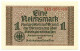 1 REICHSMARK OCCUPAZIONE TEDESCA ITALIA REICHSKREDITKASSEN 1943 FDS - Occupation Alliés Seconde Guerre Mondiale