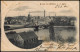 Ansichtskarte Broich-Mülheim An Der Ruhr Brücke, Stadt, Fabriken 1901 - Muelheim A. D. Ruhr