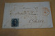 Bel Envoi,très Belle Oblitération Poste,belle Marge,Châtelineau Et Tournai 1851 - 1849-1850 Medallions (3/5)