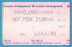 H-0600 * Great Britain - London Underground Ticket, 1993 - Europe