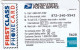 USA - Santa Claus, U.S.Postal Service/American Express Telecom Prepaid Card $5, Used - Autres & Non Classés