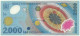 ROMANIA - 2.000 Lei - 1999 - Pick 111.a - Unc. - Série 006C - Total Solar ECLIPSE Commemorative POLYMER - 2000 - Roumanie