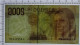 2000 LIRE BANCA D'ITALIA GUGLIELMO MARCONI LETTERA B 06/03/1992 FDS - Andere & Zonder Classificatie