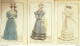 Gravures De Mode Costume Parisien 1824 à 1825 Lot 14 9 Pièces - Radierungen