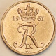 Denmark - 10 Ore 1961, KM# 849.1 (#3736) - Denmark