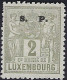 Luxembourg - Luxemburg - Timbre   1883   S.P.   * - 1882 Alegorias