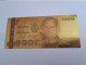 BANKNOTE / GOLDFOIL BILJET /THAILAND KING / 1000 BATH   / SOUVENIR BILJET / UNC ** Goldfoil 009 ** - Autres & Non Classés