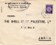 Israel 1951 "Shell Company" Printed Matter Mailed Cover To Safat XI - Brieven En Documenten