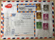 Hong Kong 1990: Brief  | Speed-Post, Datapost, Frankatur | Tsim Sha Tsu, Aachen - Storia Postale