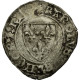 Monnaie, France, Blanc Guénar, TB+, Argent, Duplessy:377C - 1380-1422 Charles VI The Beloved