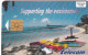 MAURITIUS ISL. - Supporting The Environment/Beach, Tirage %25000, Used - Maurice