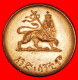 Delcampe - * USA, GREAT BRITAIN: ETHIOPIA  1 CENT 1936 (1944) LION OF JUDAH! UNC MINT LUSTRE! · LOW START ·  NO RESERVE! - Ethiopie