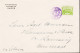 1936. JAPAN. Very Interesting Small Cover To Denmark With 2 S Fujisan  Cancelled DAIREN I. N.... (Michel 177) - JF543592 - Lettres & Documents