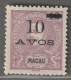 MACAO - N°140  Nsg (1905) 10a Sur 12a Lilas - Nuovi