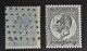België - Belgique - Profiel Links/Gauche - 1865 - 1866  COB N° 18 - 20 C - Obl. - Bureau 153 - Gosselies-Courcelles - 1865-1866 Profil Gauche
