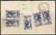 Trieste A - 1950/54 Lettera Raccomandata Espresso Da Trieste A Salerno + Cartolina Viaggiata Da Trieste A Trento 1954 - Marcophilie