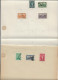 Delcampe - Bulgarien, България - Briefmarken-Konvolut Meist ältere Marken Auf Blättern - Collections, Lots & Séries