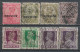 1912-1942 INDIA Officials Set Of 1 MLH + 7 Used Stamps (Michel # 53,55,65,104,105,108) CV €3.10 - 1911-35 Koning George V