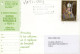 Philatelic Postcard With Stamps Sent From VATICAN CITY STATE To ITALY (broken Stamp) - Storia Postale