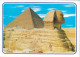 EGYPT - Giza - Pyramids - Sphinx - Unused Postcard - Gizeh