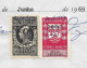 Portugal Sao Tome Et Principe Timbre Fiscal 1969 Reçu Plantation Cacao Et Café Receipt W/ Revenue Stamp Cocoa And Coffee - Storia Postale