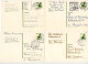 Germany, West 1976 8 Used 40pf. Electrical Safety Postal Cards; Mix Of Postmarks & Slogan Cancels - Postkarten - Gebraucht