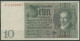 Dt. Reich 10 Reichsmark 1929, DEU-183b Serie E/J, Leicht Gebraucht (K1498) - 10 Mark