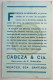ADVERT SCHREBLER/CABEZA ENCUADERNACION  LIBROS Chile SANTIAGO1908 1c Postal Stationery Card(Bookbinding Reliure De Livre - Chili