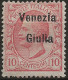 TRVG22L3 - 1918/19 Terre Redente - Venezia Giulia, Sassone Nr. 22, Francobollo Nuovo Con Traccia Di Linguella */ - Venezia Giuliana