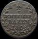 LaZooRo: Switzerland SAINT GALL 1/2 Batzen 1808 VF - Silver - Kantonale Munten