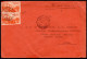 1937 30 FEBBRAIO ETIOPIA AEROGRAMMA DA ADDIS ABEBA P2 PER ASMARA POSTA AEREA INTERNA AFFRANCATO COL C.75 SASS 6 DUE ESEM - Ethiopia