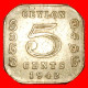 * GREAT BRITAIN WARTIME (1939-1945): CEYLON 5 CENTS 1942 JUST PUBLISHED! GEORGE VI 1937-1952· LOW START ·  NO RESERVE! - Sri Lanka