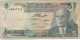 TUNISIE - Billet De 1972 De 5 Dinars - Bourguiba - P68 - Tunisie