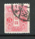 JAPON -  1914 Yv. N° 132A Dent 13 Horizontalement FilA (o)  3s Série Courante  Cote 45 Euro  BE  2 Scans - Gebraucht