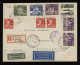 Sweden 1945 Stockholm Registered Air Mail Cover To Finland__(10482) - Briefe U. Dokumente