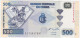 Congo P 96B - 500 Francs 4.1.2002 Prefix P - UNC - Democratische Republiek Congo & Zaire