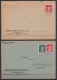 Luxembourg (occupation Allemande) - Lot De 5 Lettres Càpt LUXEMBURG & KAPLITZ - Occupation