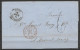 Espagne - L. Datée 4 Août 1861 De REUS Càd "REUS /5 AGO 61/ TARRAGONA" Pour MAREUIL-sur-AY - Passage "Espagne /9 AOUT 61 - Covers & Documents
