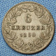 Baden - German States • 6 Kreuzer 1850 • Keydate • Leopold I • Bade / Germany • [24-425] - Other & Unclassified