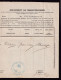 DDFF 810 -- Changement De Résidence De AALBEKE (Cachet Admin. Communale) Via COURTRAI Vers BLANKENBERGHE 1875 - Franchise